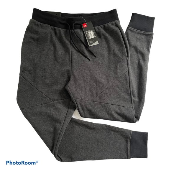 Under Armour Other - Under Armour Charcoal Black Jogger Men's Large